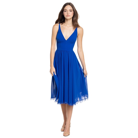 Dress the Population-Alicia Lace-Hem Dress - Picture 16 of 16